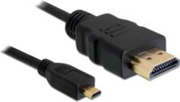 Delock Cable High Speed HDMI with Ethernet A/D male/male 1m