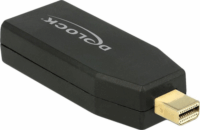 Delock mini DisplayPort M - hdmi F Adapter Fekete (4k)