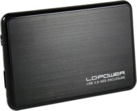 LC Power Külső 2.5" LC-25BUB3 - USB3.0 / SATAII ultraslim Fekete