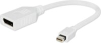 Gembird mini DisplayPort M - DisplayPort F Adapterkábel 0.1m Fehér