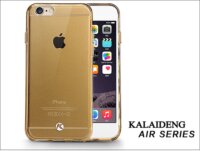 Kalaideng Air Series Apple iPhone 6 Plus szilikon hátlap üveg képernyővédó fóliával - Arany