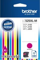 Brother LC-525XL-M Eredeti Tintapatron Magenta