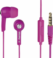 Hama HK-2114 In-Ear Pink mikrofonos fülhallgató
