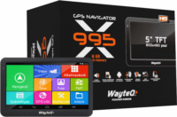 WayteQ x995 5" GPS navigáció (Térkép nélkül)