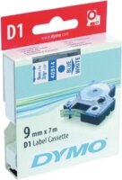 DYMO LM D1 Feliratozógép szalag 9mm kék betű / fehér alap