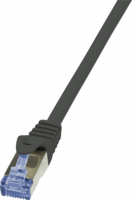 LogiLink CAT6A S/FTP Patch Kábel 0.25m Fekete