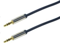 LogiLink - Audio Kábel 3.5 Stereo M/M, 0.50 m, kék