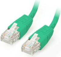 Equip U/UTP Cat6 lapos patch kábel 3.0m zöld