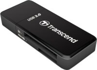 Transcend Multi 4in1 USB 3.0 stick, fekete kártyaolvasó