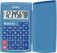 Casio LC-401LV BLUE kézi számológép, kék