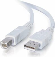 Value USB 3.0 összekötő kábel A/B 1,8m fehér