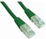 Gembird UTP kat.5e RJ45 patch kábel, 0.25m, zöld