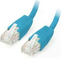 Equip U/UTP Cat6 lapos patch kábel 1.0m kék