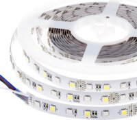 OPTONICA LED szalag, 60/m, 5050 SMD, nem vízálló, RGB+ hideg fehér fény