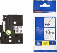 Brother TZEFX241 P-Touch Feliratozógép szalag 18 mm fehér alapon fekete, flexibilis