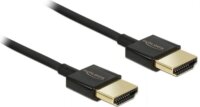 DeLOCK HDMI M - HDMI M Adapterkábel (4k) 1.5m Fekete