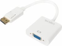 Logilink DisplayPort 1.2 M - D-Sub(15) F Adapterkábel 0.15m Fehér