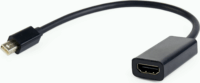 Gembird Mini Displayport v1.1 - HDMI v1.3b adapter Fekete