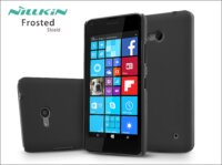 Nillkin Frosted Shield Microsoft Lumia 640 hátlap tok - Fekete