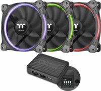 Thermaltake Riing 12 120mm PWM rendszerhűtő /RGB LED, 3db/