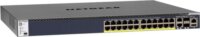 Netgear ProSAFE M4300-28G-POE+ Managed Gigabit Switch (1000W) - Ezüst/Fekete