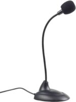 Gembird MIC-205 Asztali mikrofon - Fekete