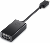 HP P7Z54AA D-Sub(15) F - USB Type-C M Adapterkábel 0.1m - Fekete