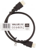 Valueline / Nedis HDMI v1.4 kábel ethernettel 0,5m - Fekete
