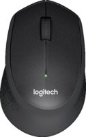 Logitech M330 Silent Plus Wireless Egér - Fekete