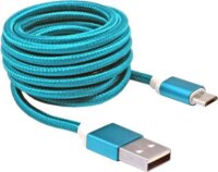 Sbox AM-MICRO-15BL USB-Micro USB kábel 1,5m Kék
