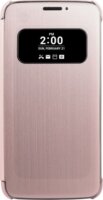 LG CFV-160 G5 gyári ablakos Flip tok - Rózsaszín