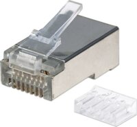 Intellinet RJ45 8P8C Cat6A STP moduláris csatlakozó 90db