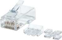 Intellinet RJ45 8P8C Cat6A UTP moduláris csatlakozó 80db