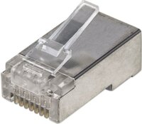 Intellinet RJ45 8P8C Cat5e STP moduláris csatlakozó 100db