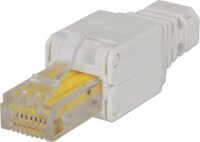 Intellinet Szerszám nélküli RJ45 UTP Cat5e/6 csatlakozó Szürke