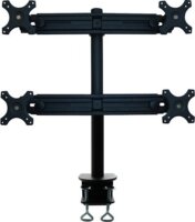 NewStar FPMA-D700D4 19"-30" Quad LCD TV/Monitor asztali tartó Fekete