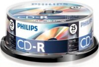 Philips CD-R80IW CD lemez cake box