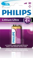 Philips 6FR61 LongLife 9V Lítium elem
