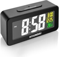 Hyundai AC322B Rádiós ébresztő óra - Fekete