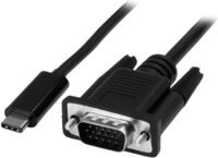 Startech CDP2VGAMM2MB USB-C - VGA kábel 2m Fekete