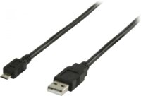 ValueLine/Nedis USB 2.0 - micro USB-B kábel 5m Fekete