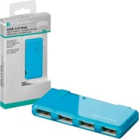 Goobay 95670 USB 2.0 HUB (4 port) Kék