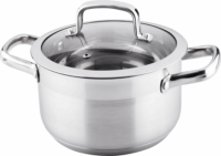 Lamart LTSS2011 Prestige 3.6L/20cm Lábas üveg fedővel - Inox