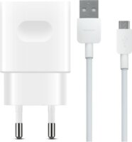 Huawei AP32 Hálózati USB Gyorstöltő (9V / 2000mA) Fehér + micro USB Kábel