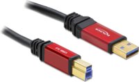 Delock 82756 USB 3.0 A - USB 3.0 B (apa - apa) Prémium Kábel 1 m
