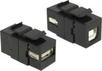 DeLOCK Keystone modul 2db USB "A" aljzattal