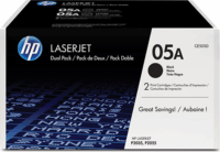 HP CE505AD (No.05A) Toner Fekete (2db/csomag)