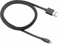 Canyon CNS-MFIC2DG MFI USB-lightning lapos Iphone töltőkábel - Sötétszürke (1m)