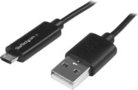 Startech USBAUBL1M Micro USB Led töltöttségmérővel töltőkábel 1m - Fekete