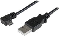 Startech USBAUB1MRA Micro USB "L" adatkábel 1m - Fekete